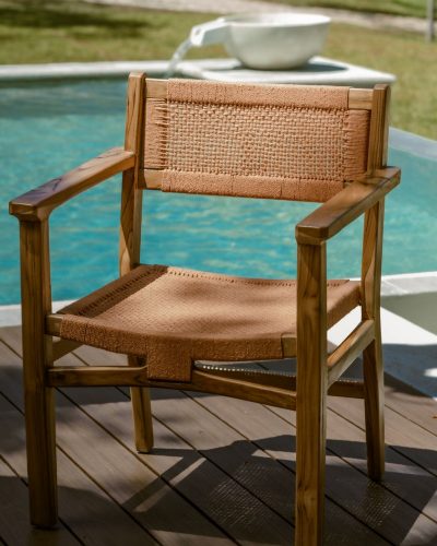 Silla Masaya Marrón - Beige Herencia Masaya Piscina Costa Rica